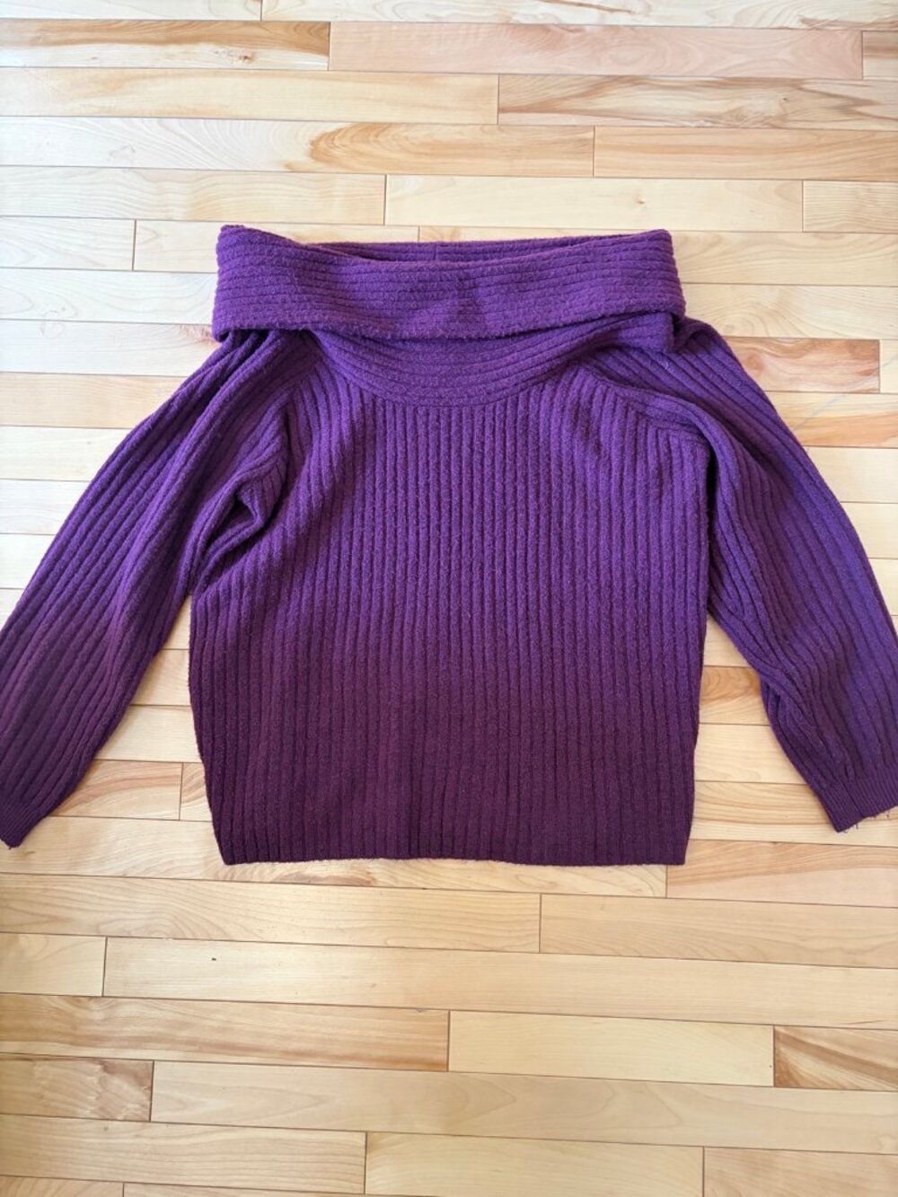 Pull bordeaux fuchsia Twik Simons taille M